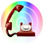 rainbow telephone