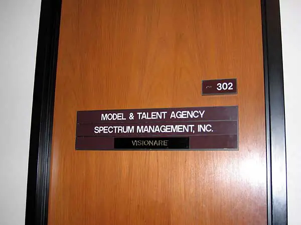 Office Door (315 S. Beverly Drive, Ste.302) approx. June 15, 2004