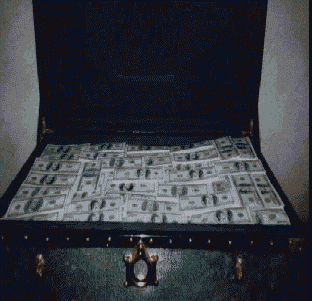 Trunk of Nigerian Money